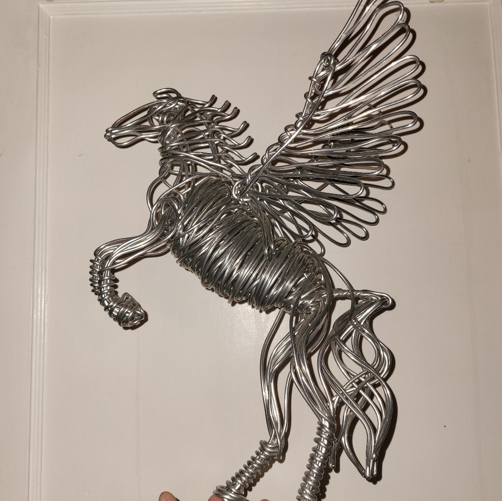 Aluminum Pegasus Statue